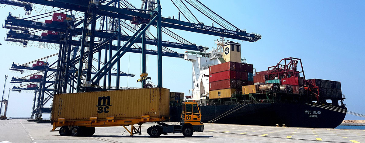 Port of Lomé (Togo) - © N. Vertongen