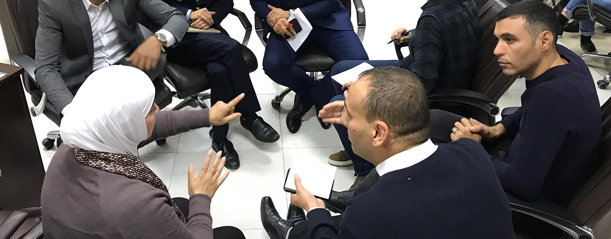 Atelier sur la communication d’urgence organisé à Rabat en janvier 2020.