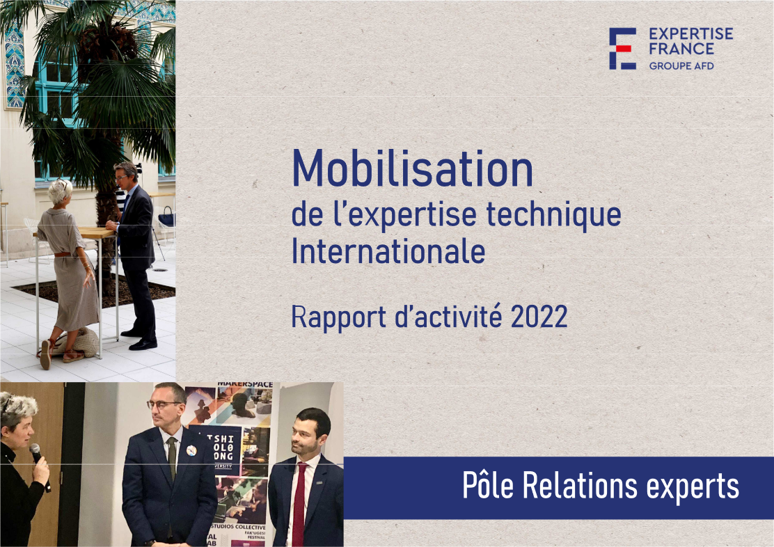 Couverture Mobilisation de l'expertise technique internationale - Rapport d'activité 2022