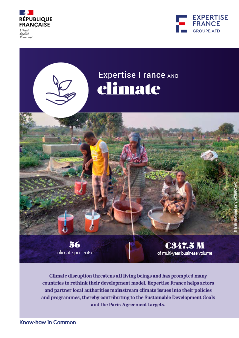 Cover Expertise France and Climate