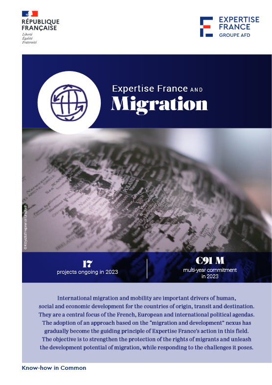 Cover Expertise France and Migration