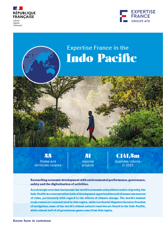Cover Expertise France in the Indo-Pacific