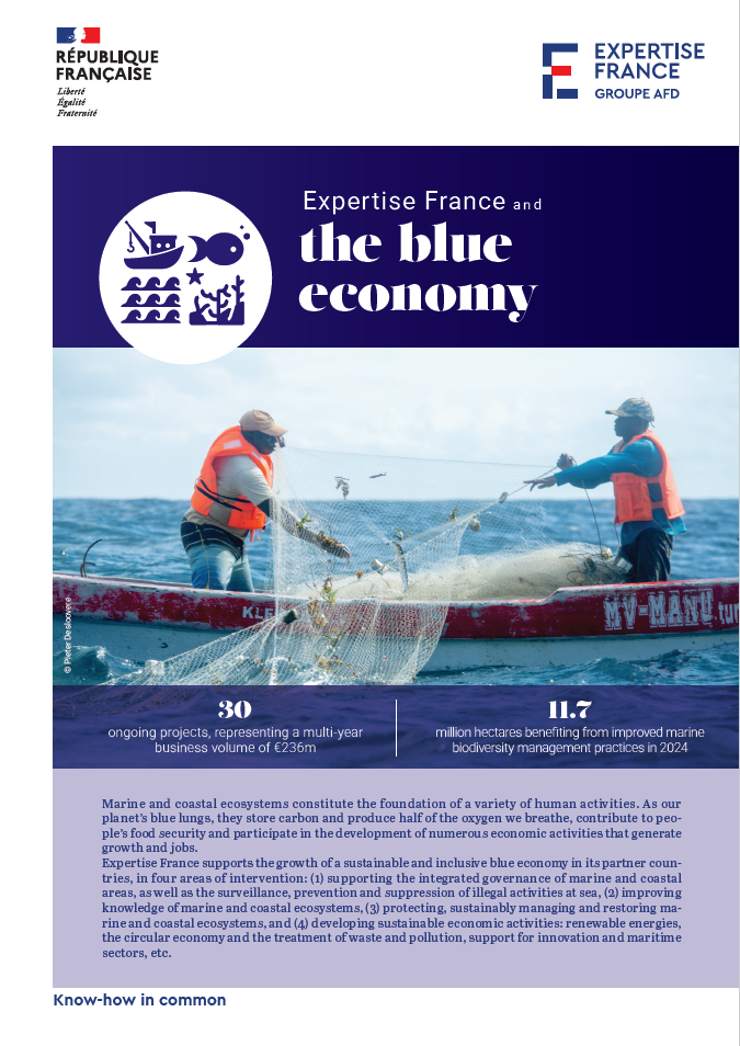 Expertise France and the blue economy_cover