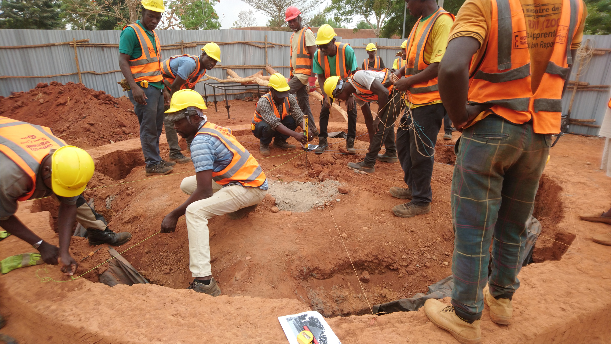 Restauration du site patrimonial d'Abomey