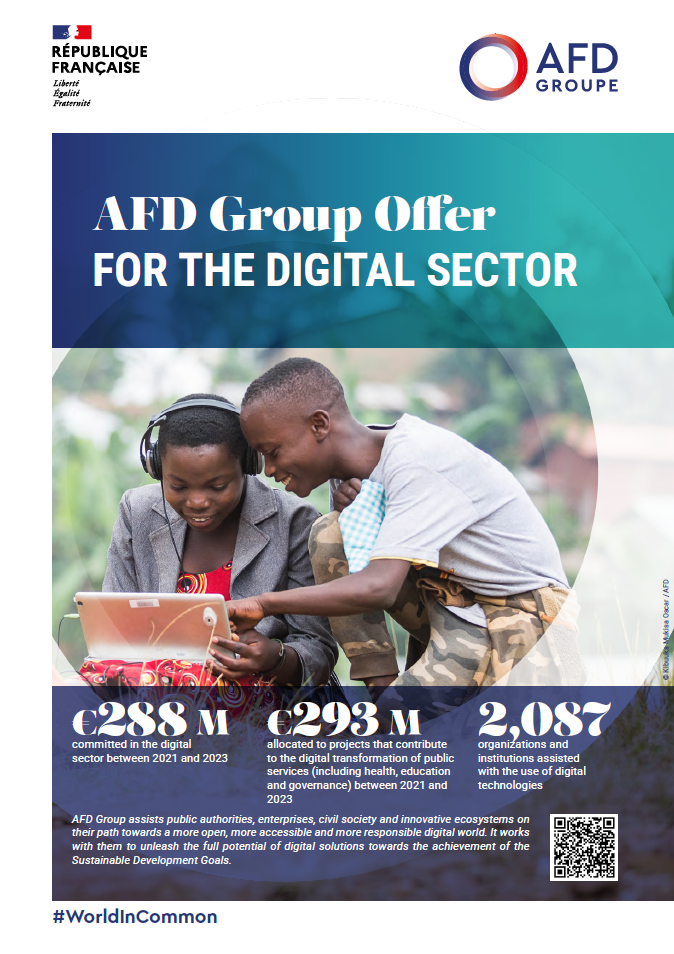 Cover of the AFD Group Offer for the digital sector