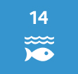 Symbole de l'ODD14 : Vie aquatique 