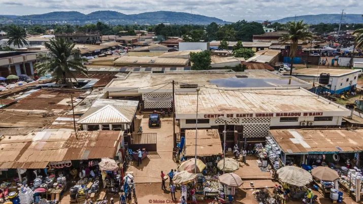 Vue de Bangui - République Centrafricaine