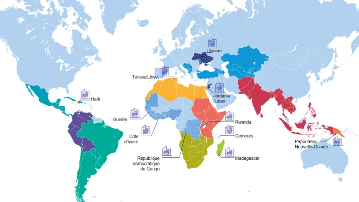Expertise France dans le monde
