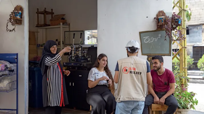 Echange entre jeunes entrepreneurs libanais