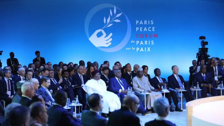 Sommet Paris Peace Forum