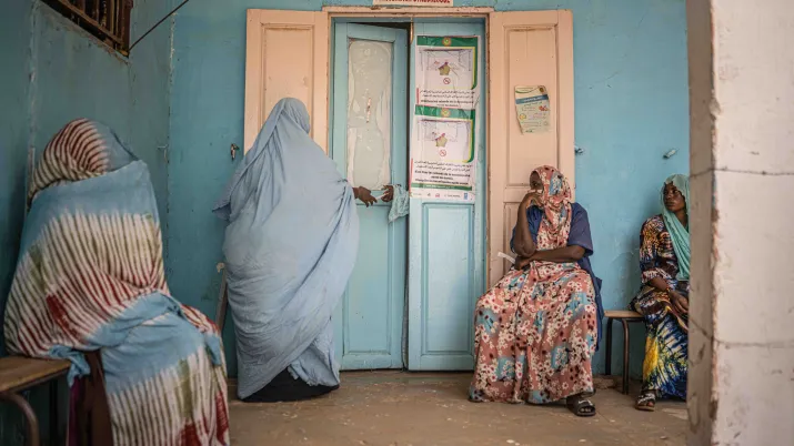 Centre de santé en Mauritanie