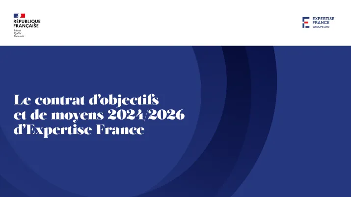 Couverture du contrat d'objectifs et de moyens 2024-2026