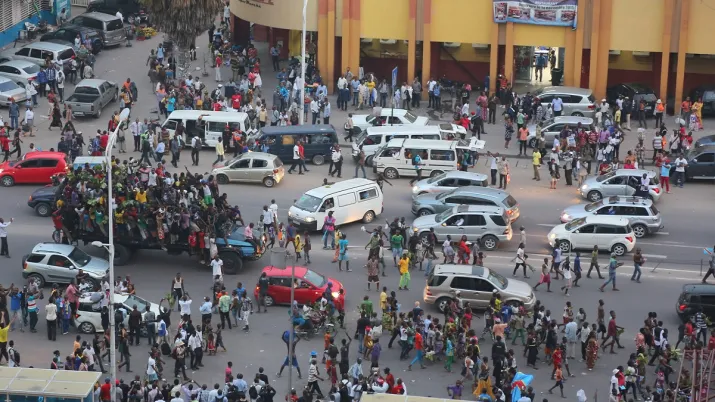 Dans les rues de Kinshasa © Monusco