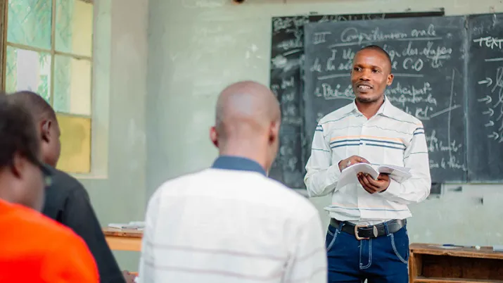 Formation d'enseignants au Burundi © Junior Safary / AFD