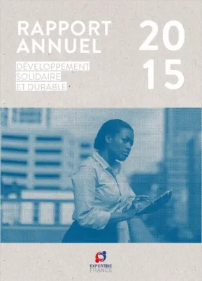 Couverture Rapport annuel 2015