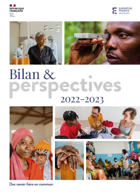 Couverture Expertise France - Bilan et perspectives 2022-2023
