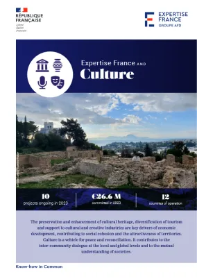 Cover Expertise France and culture