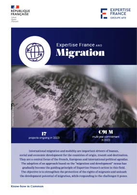 Cover Expertise France and Migration