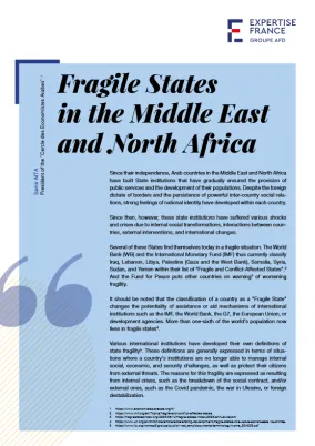 Cover Position paper - Samir Aïta -Fragile States