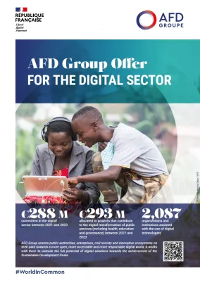 Cover of the AFD Group Offer for the digital sector