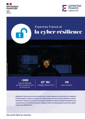 Plaquette - Expertise France et la cyber-résilience
