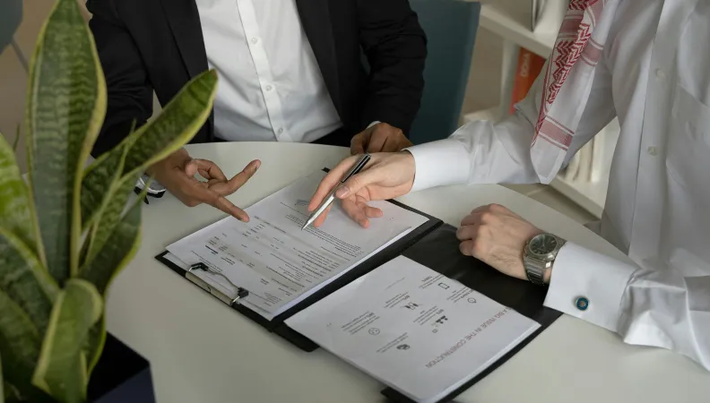 Signature de contrat