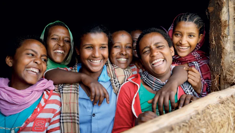 Jeunes femmes en Ethiopie