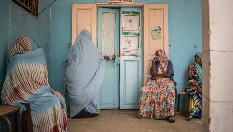 Centre de santé en Mauritanie
