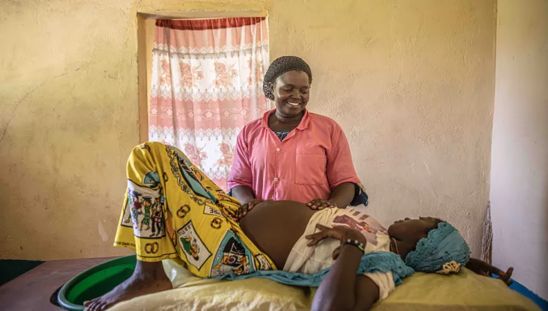 Centre de santé maternelle au Tchad