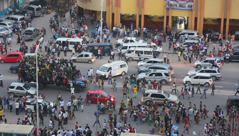 Dans les rues de Kinshasa © Monusco