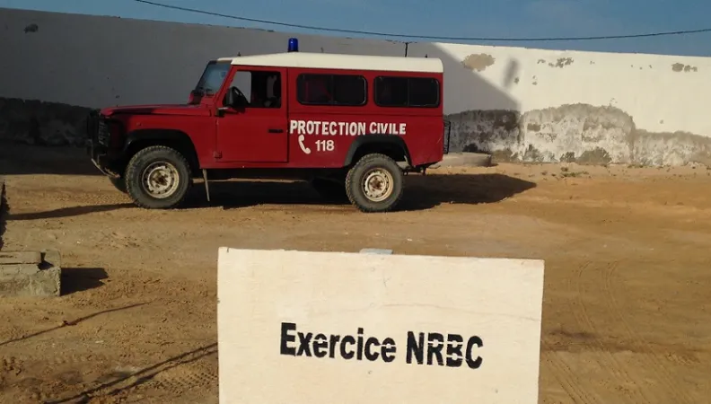 Exercices de simulation de réponse en cas de crises NRBC