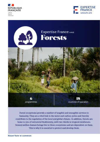 Cover Expertise France and Forests
