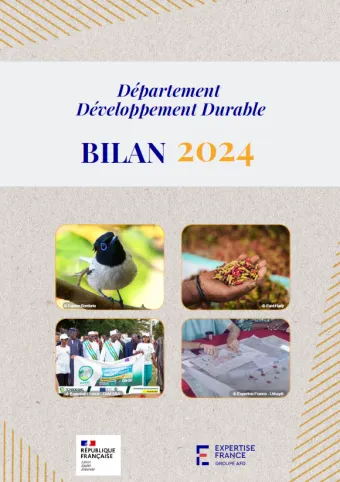 Couverture du bilan 2024 développement durable