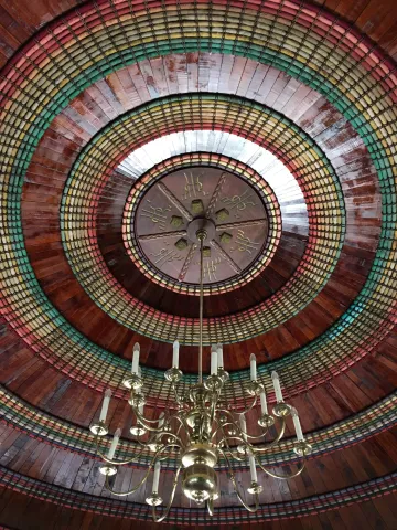 Plafond du Palais national d'Addis Abeba